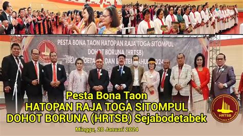 Pesta BONA TAON HATOPAN RAJA TOGA SITOMPUL DOHOT BORUNA HRTSB