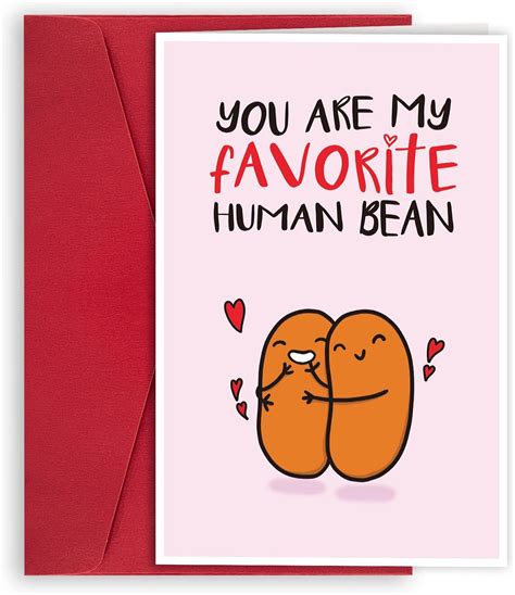 Amazon RollupJoy Funny Valentines Day Card For Him Her Cute