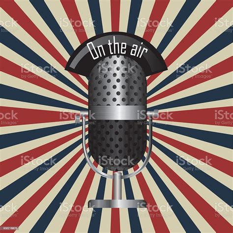 On The Air Stock Illustration Download Image Now Arts Culture And