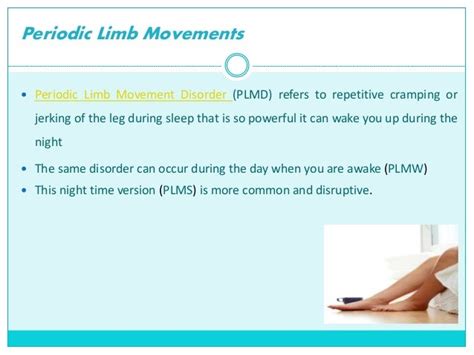 Periodic Limb Movement Disorder