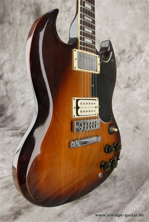 Gibson Sg Standard 1975 Sunburst Guitar For Sale Vintage Guitar Oldenburg