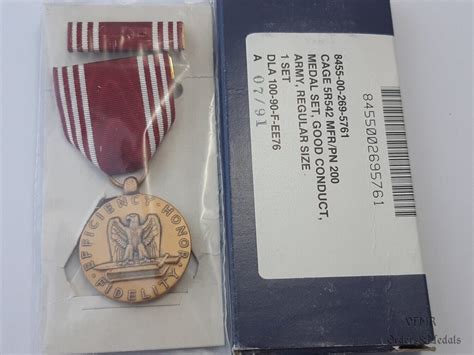 Medalla De Buena Conducta Ej Rcito Vfmr Orders Medals