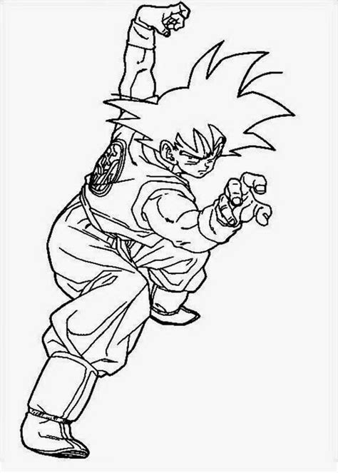 Im Genes De Goku Para Dibujar Dibujo Para Imprimir