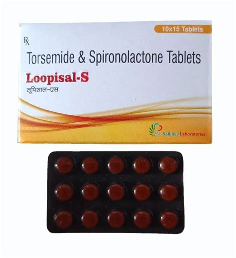 Torsemide Mg Spironolactone Mg Tablets At Rs Box