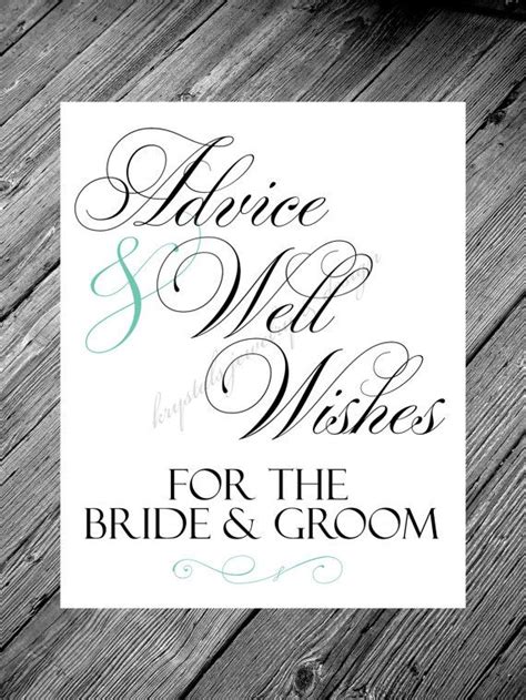 Advice And Well Wishes For The Bride And By Krystalsjewelndesign 9 00