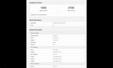 Vivo X Pro Appears On Geekbench Listing With Snapdragon Gen