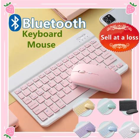 Digital Computer Bluetooth Wireless Keyboard Mouse Set Mobile Phone