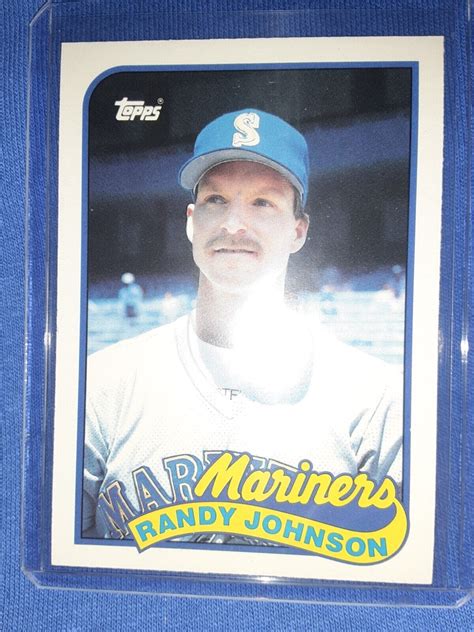 Topps Traded T Randy Johnson Rc Seattle Mariners Hof Rookie Mvp