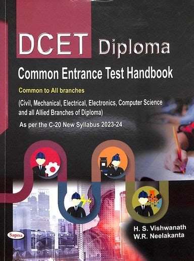 Buy Dcet Diploma Common Entrance Test Hand Book Common To All