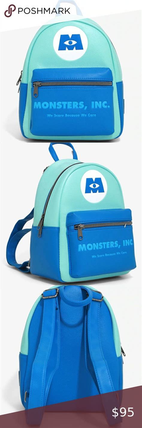 Loungefly Disney Pixar Monsters Inc Company Mini Backpack Loungefly