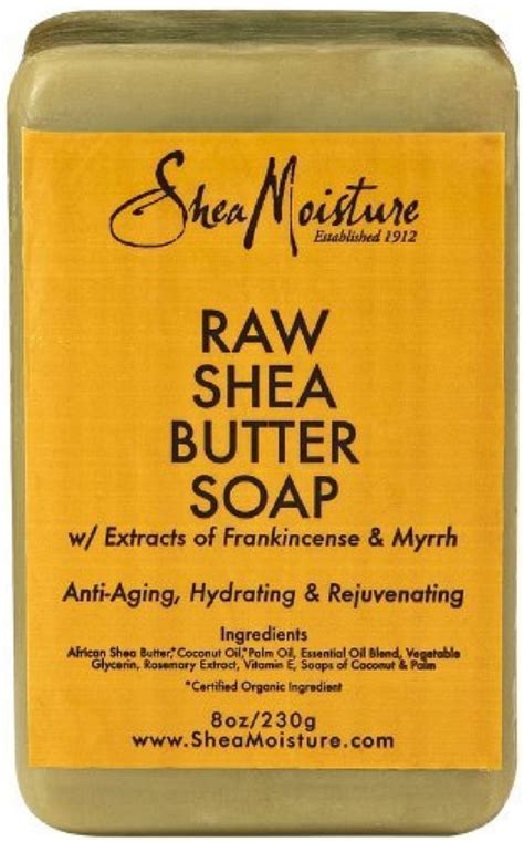 Shea Moisture Raw Shea Butter Bar Soap 8 Oz