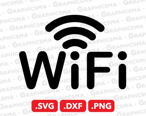 Wifi Svg File Wifi Dxf Wifi Png Wifi Icon Svg Wifi Sign Svg Wi Fi