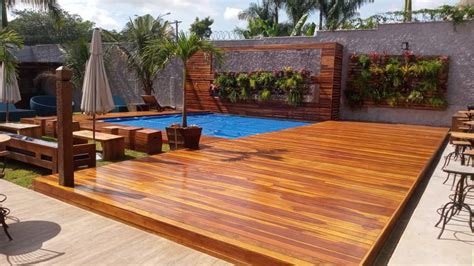 Deck De Madeira Maci A Cumaru Comercial Arqmad