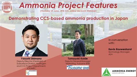 Demonstrating Ccs Ammonia In Japan Ammonia Energy Association