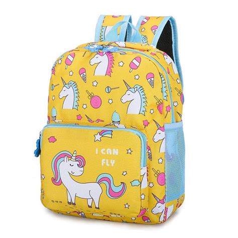 Flying Unicorn Backpack Yellow Leah