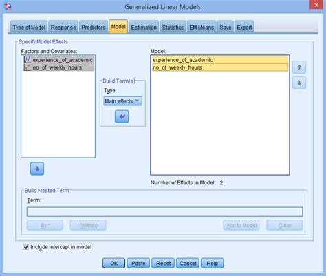 How To Perform A Poisson Regression Analysis In Spss Statistics Laerd