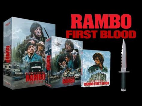 Rambo First Blood Zavvi Exclusive K Bluray Ultimate Collector S