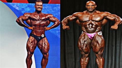 Classic Physique Vs Open Bodybuilding Mr Olympia Posing Youtube