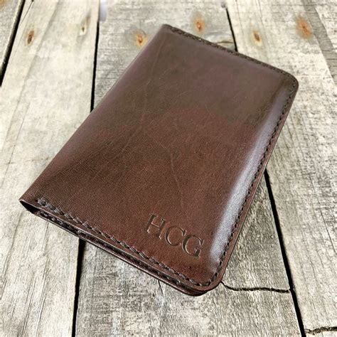 Kangaroo Leather Passport Wallet