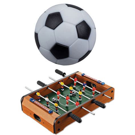 1 Pcs 32mm Zwart En Wit Tafelvoetbal Tafel Voetbal Grandado