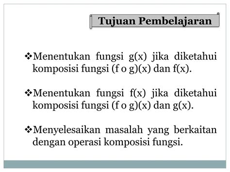 Media 1 Komposisi Fungsi Ppt