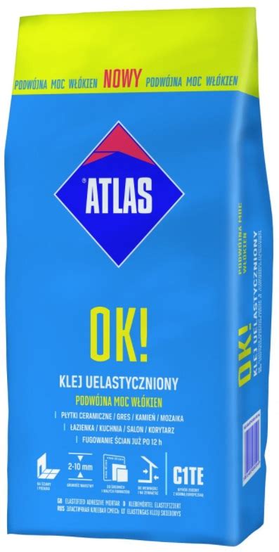 Atlas Zaprawa Klejowa Uelastyczniona Do P Ytek Kg Cena