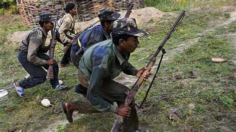 Chhattisgarh 2 Naxals Accused Of Killing Bjp Mla Gunned Down India Today