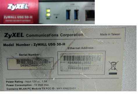 二手zyxel Zywall Usg 50 H 無線防火牆上電sys燈會閃爍有反應歡迎自取測試 露天市集 全台最大的網路購物市集