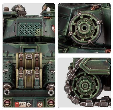 Warhammer K A Closer Look At The New Rogal Dorn Battle Tank