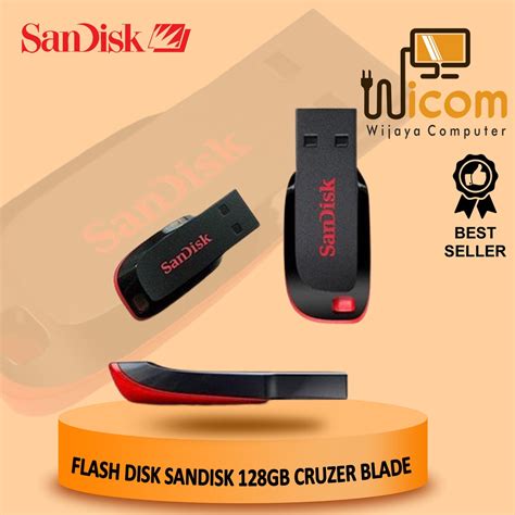 Jual Sandisk Cruzer Blade Gb Cz Flashdisk Shopee Indonesia