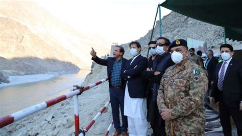 PM satisfied with pace of construction work on Diamer-Bhasha dam