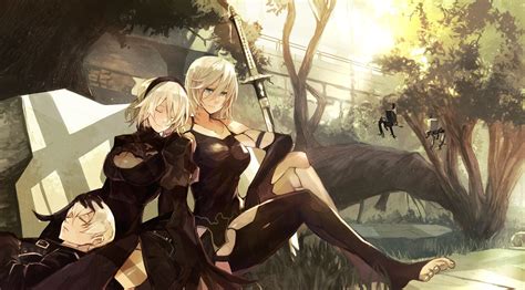 NieR Automata 2B 9S A2 NieR Automata Игры и Аниме