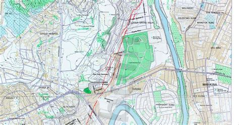 Filipino Bum Marikina Map West Valley Fault Line