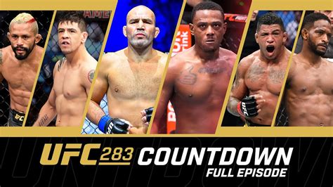 UFC 283 Countdown Setting The Scene For Rio Fighters Only