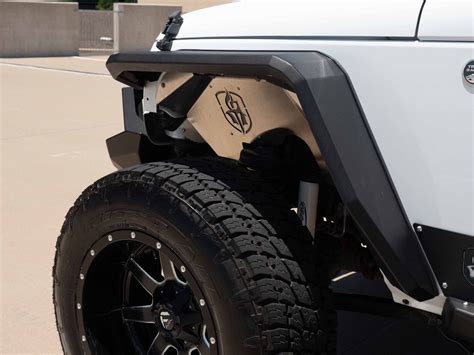 Road Armor Stealth Steel Fender Flares For Jeep Wrangler Jk