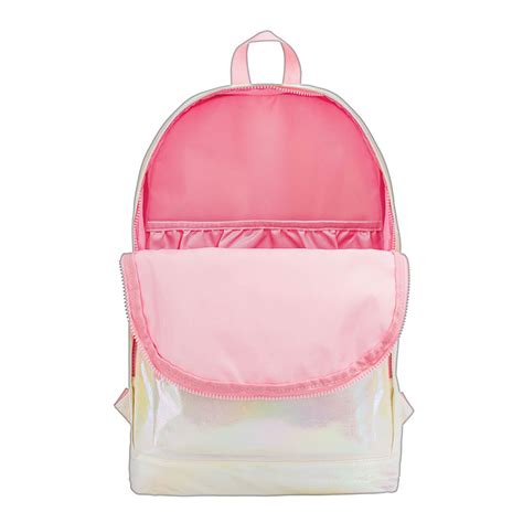 Mochila Escolar Grande Sem Roda Acad Mie Shine Rosa