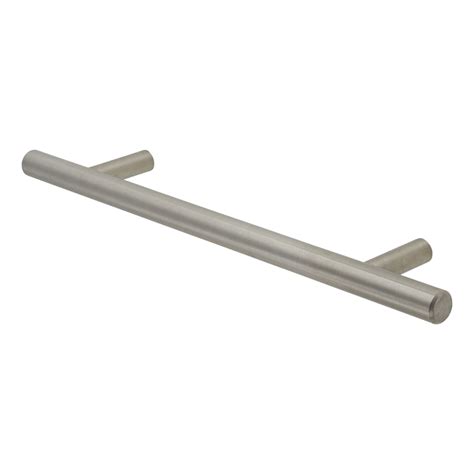 Altro 10mm Slim T Bar Cabinet Handle 128mm Centres Satin Stainless