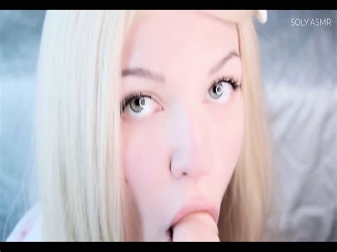 Asmr Sloppy Dildo Blowjob