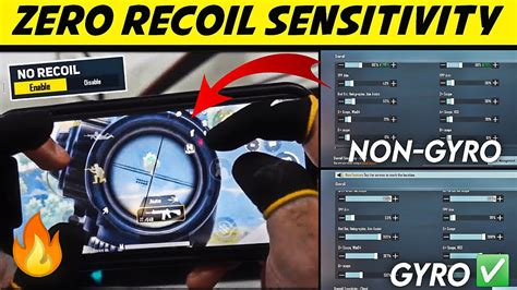 IPHONE XR BEST ZERO RECOIL GYROSCOPE SENSITIVITY FOR BGMI 2023 BEST