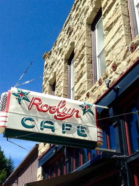 Roslyn Cafe Roslyn Washington Retro Sign Neon Signs Neon