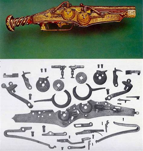 Double Barreled Wheellock Pistol Made For Emperor Charles V Reigned