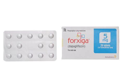 Thuốc điều Trị đái Tháo đường Forxiga 5mg Hộp 28 Viên