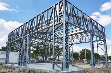 Construction Of Warehouses Industrial Buildings On Light Gauge Steel