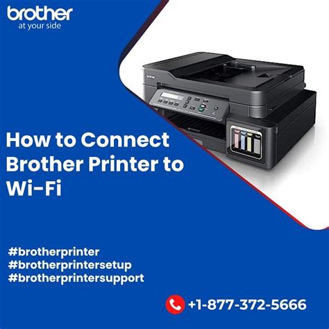 How To Connect Brother Printer To Wi Fi Without Cable 18773725666 Brother Printer