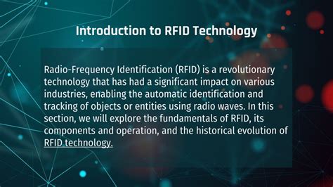 Ppt Unlocking The Power Of Rfid Introduction Applications And Future Prospects Powerpoint