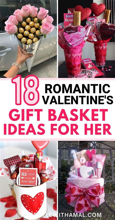 18 Cute DIY Valentine S Day Gift Basket Ideas For Her She Ll Swoon