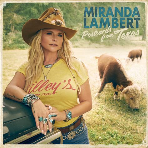 Miranda Lambert Announces New Album Postcards From Texas ABC News