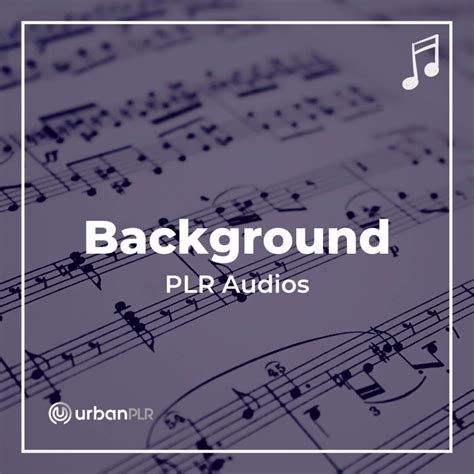 background plr audios urbanplr