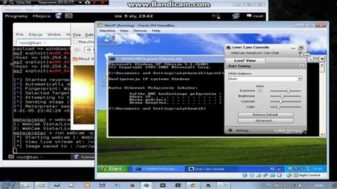 Kali Linux Metasploit WebCam Win XP YouTube