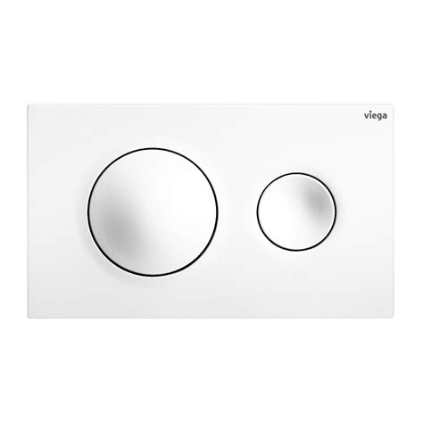 Viega Visign For Style Toilet Flush Plate White Reuter